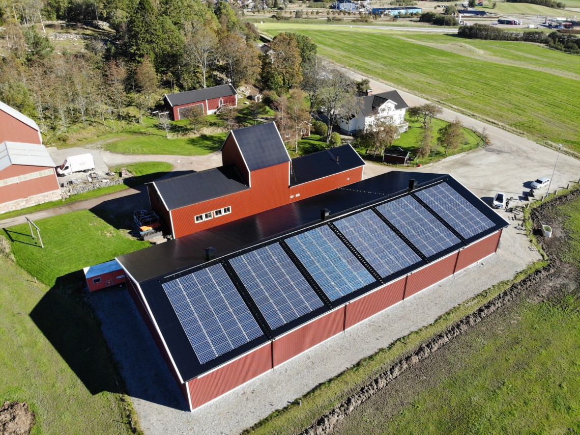 Solceller Lantbruk
